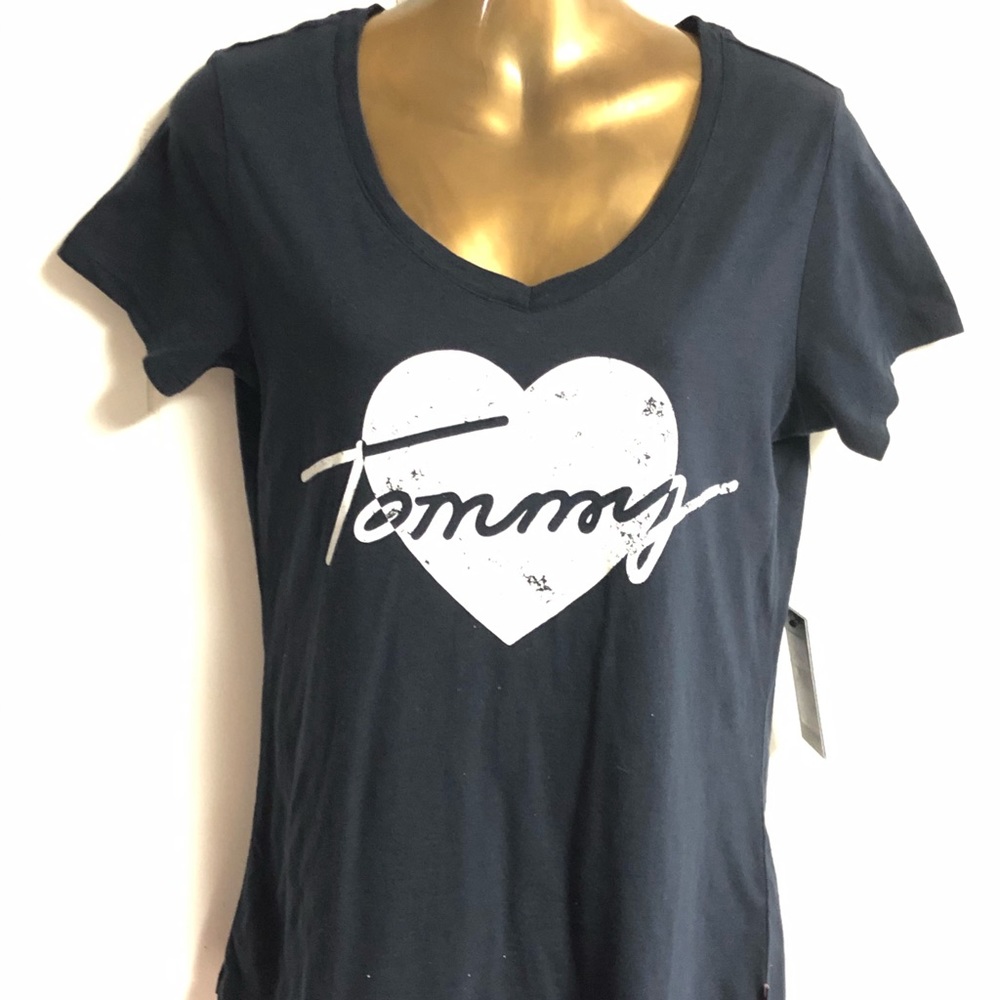 NWT Tommy Hilfiger heart shirt size SP